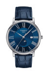 TISSOT T-Classic Carson Blue Leather Strap