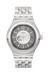 SWATCH Irony Movement De Curiosite Automatic Silver Stainless Steel Bracelet