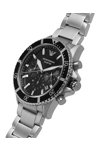 Emporio ARMANI Diver Chronograph Silver Stainless Steel Bracelet