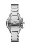 Emporio ARMANI Diver Chronograph Silver Stainless Steel Bracelet