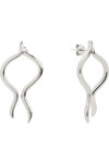 JCOU Like The Wind Rhodium-Plated Sterling Silver Earrings set