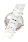 BEVERLY HILLS POLO CLUB Ladies Crystals White Ceramic Bracelet