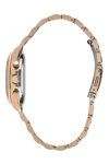 BEVERLY HILLS POLO CLUB Ladies Dual Time Rose Gold Stainless Steel Bracelet