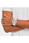 SWATCH Big Bold Bioceramic Whice with White Silicone Strap