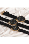 OOZOO Vintage Black Leather Strap (40 mm)