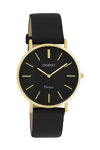 OOZOO Vintage Black Leather Strap (36 mm)