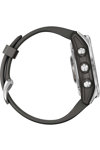 GARMIN Fenix 7S Silver with Graphite Silicone Strap