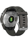 GARMIN Fenix 7S Silver with Graphite Silicone Strap