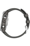 GARMIN Fenix 7 Silver with Graphite Grey Silicone Strap