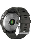 GARMIN Fenix 7 Silver with Graphite Grey Silicone Strap