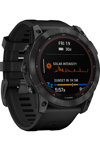 GARMIN Fenix 7X Solar Slate Grey with Black Silicone Strap