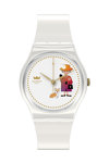 SWATCH Jubilee How Majestic White Silicone Strap