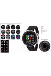 SECTOR S-02 Smartwatch Black Silicone Strap