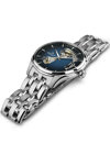 HAMILTON Jazzmaster Open Heart Automatic Silver Stainless Steel Bracelet