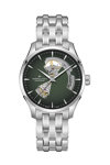 HAMILTON Jazzmaster Open Heart Automatic Silver Stainless Steel Bracelet