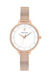 PIERRE LANNIER Asteroide Rose Gold Stainless Steel Bracelet