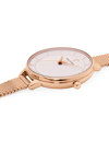 PIERRE LANNIER Asteroide Rose Gold Stainless Steel Bracelet