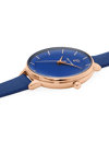 PIERRE LANNIER Asteroide Blue Leather Strap