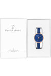 PIERRE LANNIER Asteroide Blue Leather Strap