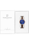 PIERRE LANNIER Echo Brown Leather Strap