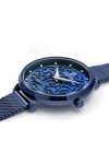 PIERRE LANNIER Eolia Crystals Blue Stainless Steel Bracelet