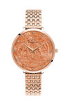 PIERRE LANNIER Eolia Crystals Rose Gold Stainless Steel Bracelet