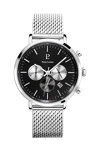 PIERRE LANNIER Baron Chronograph Silver Stainless Steel Bracelet