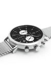 PIERRE LANNIER Baron Chronograph Silver Stainless Steel Bracelet