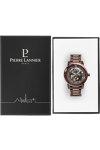 PIERRE LANNIER Automatic Automatic Brown Stainless Steel Bracelet