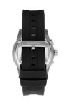 QUANTUM Adrenaline Dual Time Black Silicone Strap