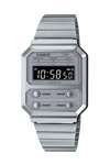 CASIO Vintage Chronograph Silver Stainless Steel Bracelet