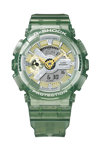 CASIO G-SHOCK Chronograph Green Rubber Strap