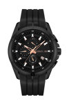 CERRUTI Turchino Chronograph Black Silicone Strap