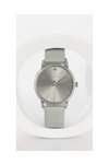 OOZOO Timepieces Grey Leather Strap