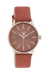 OOZOO Timepieces Brown Leather Strap