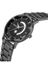 KENNETH COLE Modern Classic Black Stainless Steel Bracelet