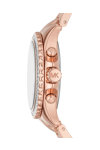 Michael KORS Everest Crystals Chronograph Rose Gold Stainless Steel Bracelet