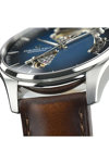 HAMILTON Jazzmaster Open Heart Automatic Brown Leather Strap