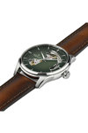 HAMILTON Jazzmaster Open Heart Automatic Brown Leather Strap