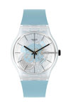 SWATCH Blue Daze Light Blue Silicone Strap