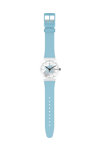 SWATCH Blue Daze Light Blue Silicone Strap