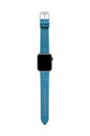 TED Magnolia Light Blue Saffiano Leather Strap for APPLE Watches 38-40 mm