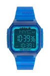 ADIDAS ORIGINALS Digital One GMT Chronograph Blue Plastic Strap