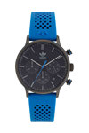 ADIDAS ORIGINALS Code One Chronograph Blue Silicone Strap