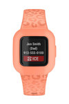 GARMIN Vivofit jr. 3 Peach Leopard Silicone Strap