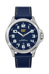 CATERPILLAR Operator Blue Leather Strap