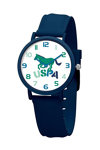 U.S.POLO Kids Blue Silicone Strap