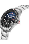 SWISS MILITARY HANOWA Offshore Diver II Silver Stainless Steel Bracelet