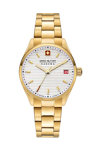 SWISS MILITARY HANOWA Roadrunner Gold Stainless Steel Bracelet