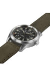 HAMILTON Khaki Field Automatic Olive Green Leather Strap